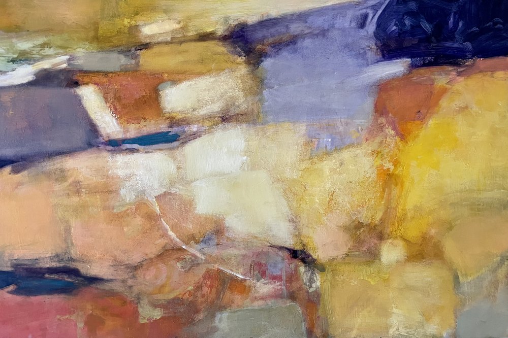 Campi astratti dai colori vivaci da Julia Purinton