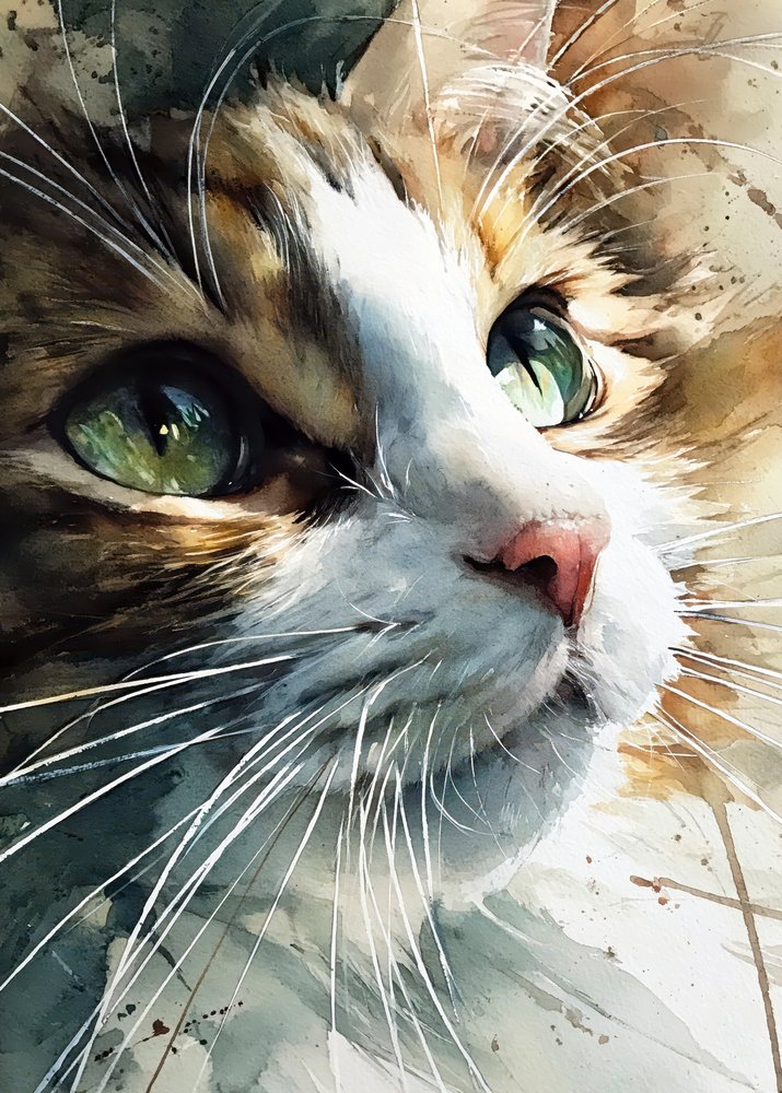 Occhi di gatto curiosi da Justyna Jaszke