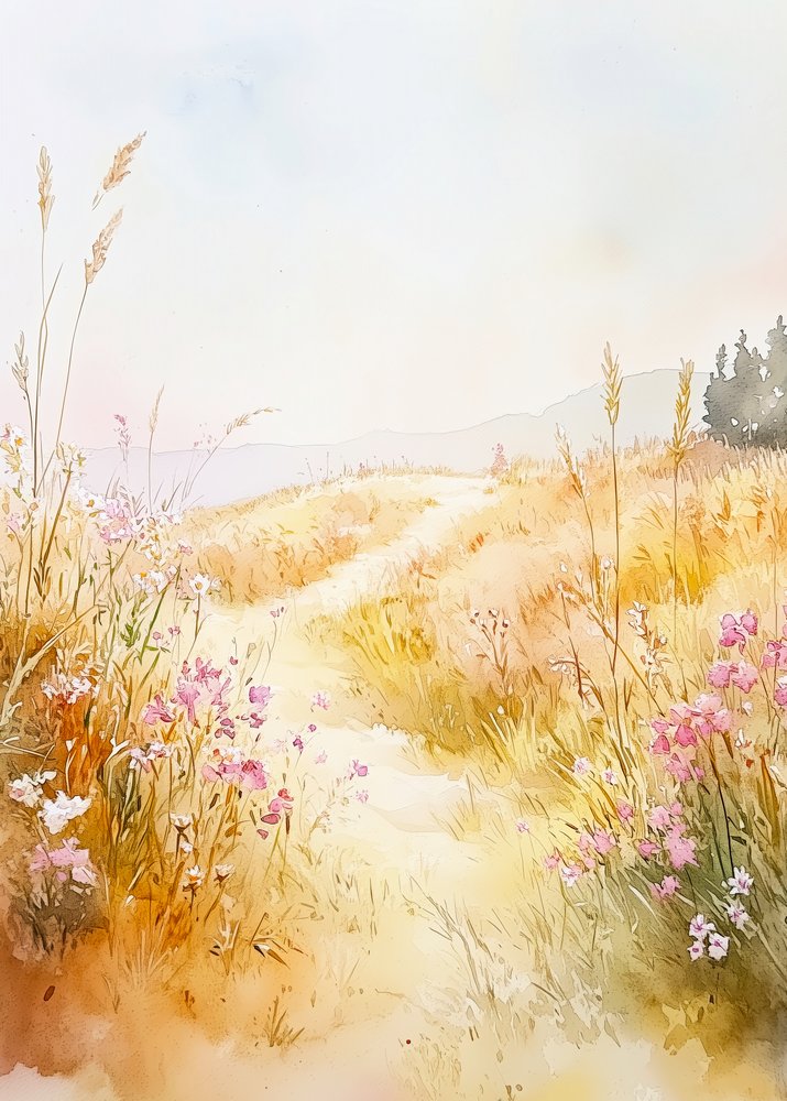 Sentiero di Golden Meadow da Justyna Jaszke