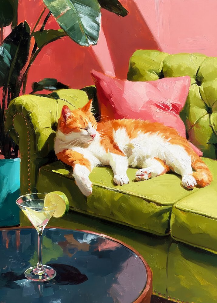 Sunny Cat Martini da Justyna Jaszke