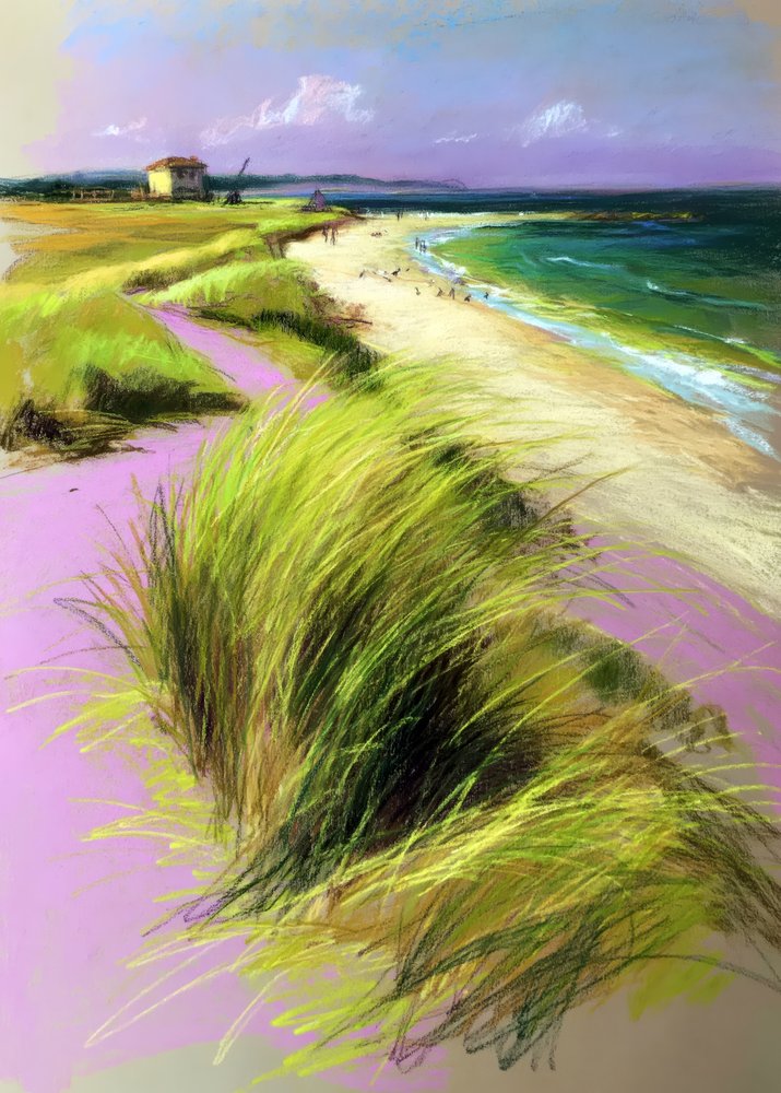 Dune marine dai colori vivaci da Justyna Jaszke