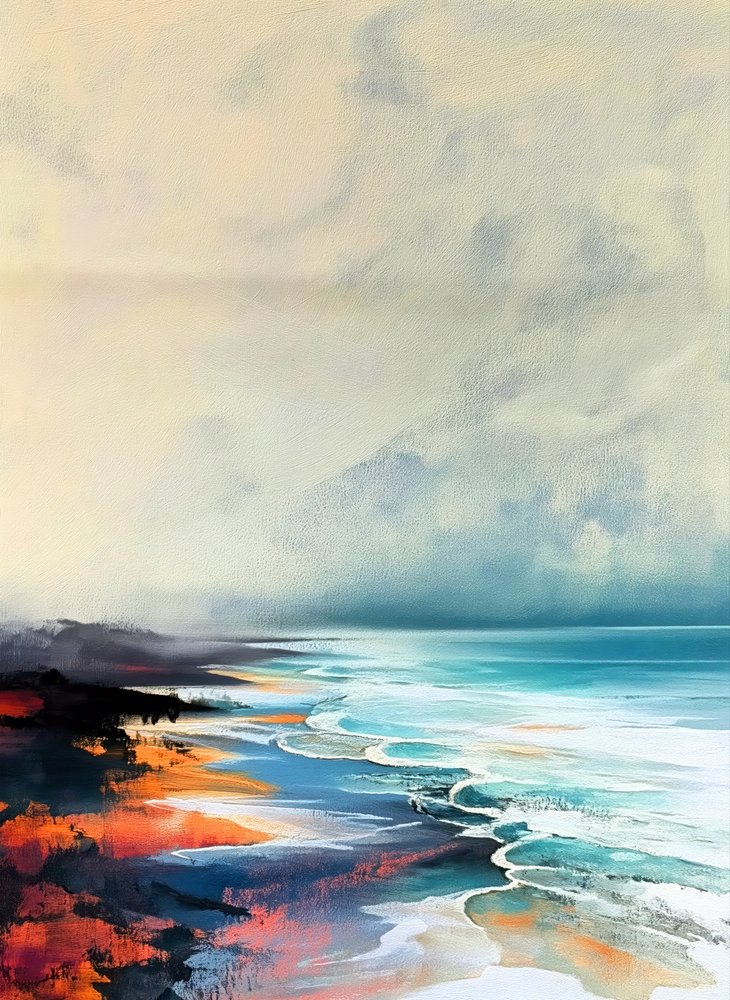Onde oceaniche vivaci da Justyna Jaszke