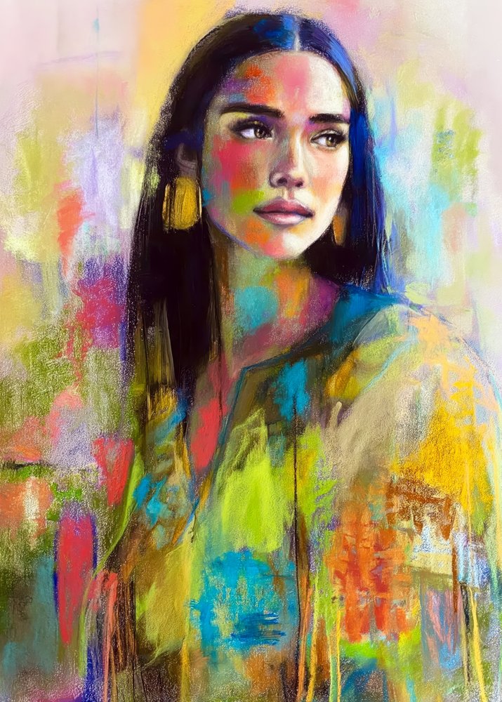 Ritratto di una donna piena di vita da Justyna Jaszke