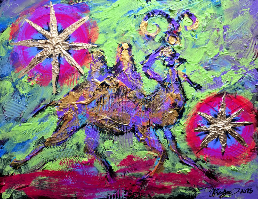 Un viaggio colorato nel deserto a dorso di cammello da Kanat Ibragimov