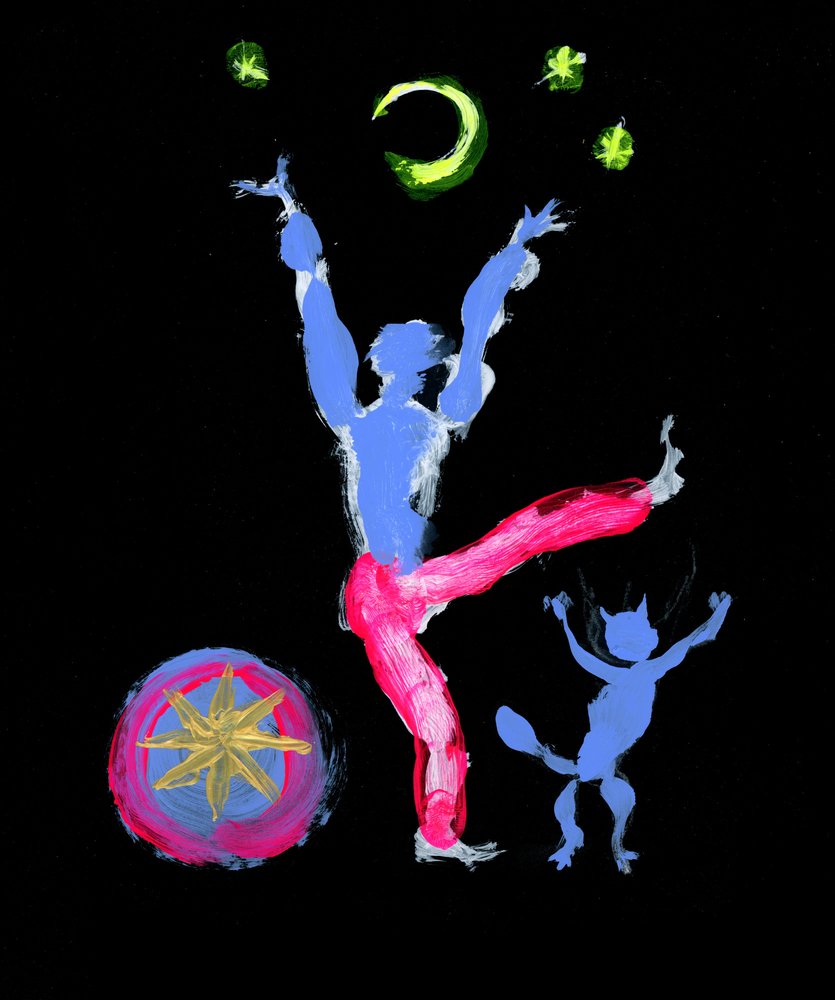 Giocoliere della Notte Magica da Kanat Ibragimov