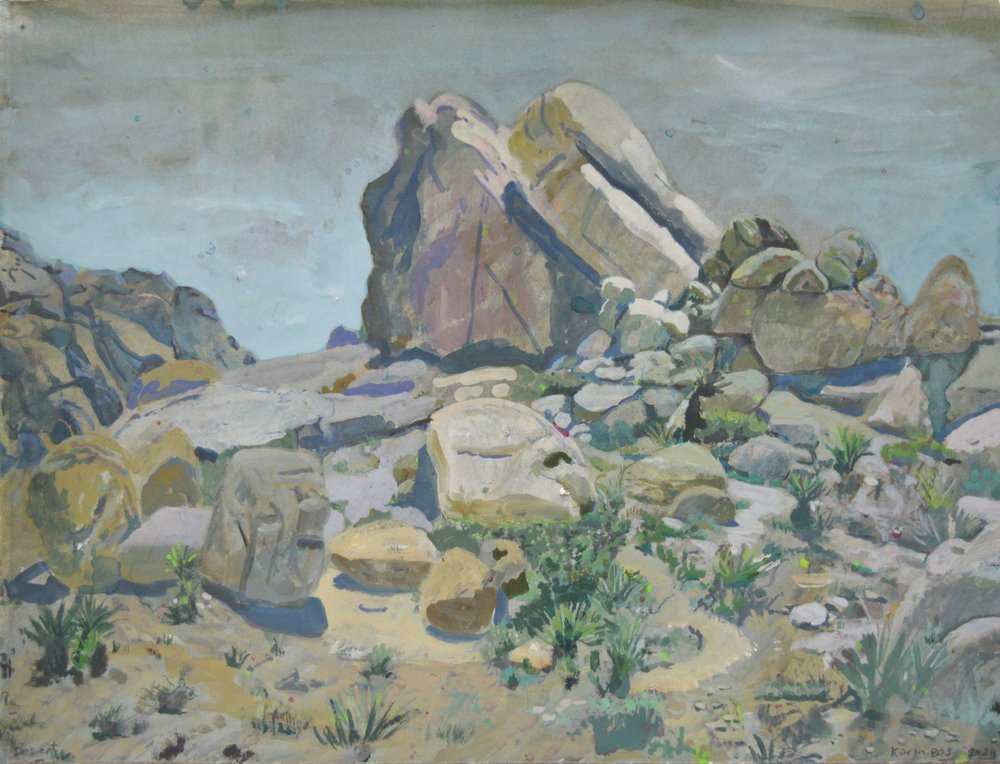 Formazioni rocciose del deserto da Karin Bos