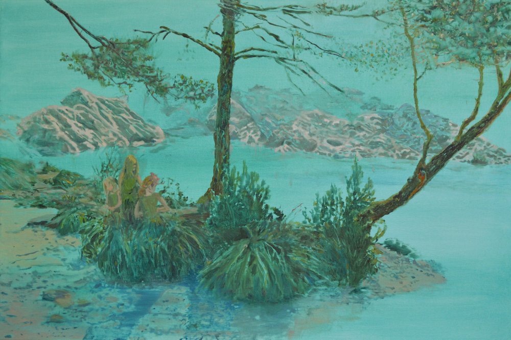 Lago Serene Teal da Karin Bos
