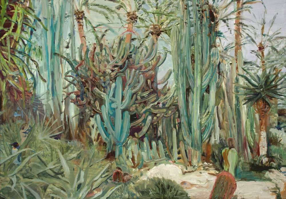 Un vivace giardino di cactus da Karin Bos