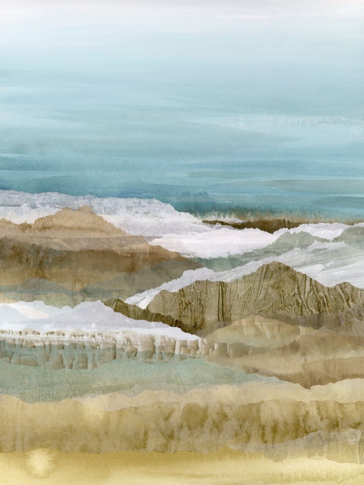 Strati astratti di montagna da Lara Eckerman