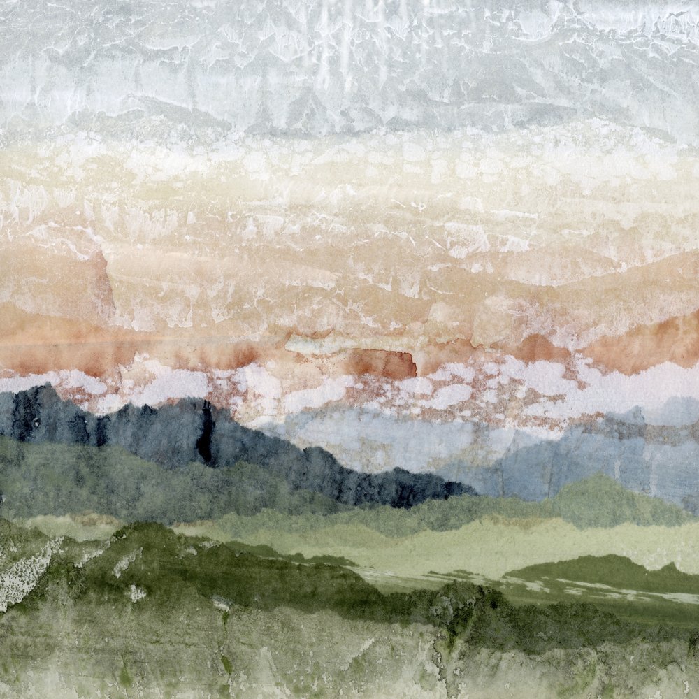 La serenità delle montagne a strati da Lara Eckerman