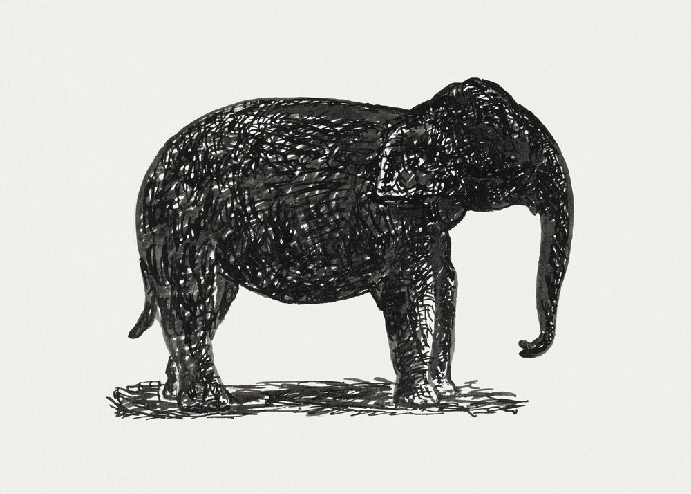 Elephant (circa 1891–1941) da Leo Gestel