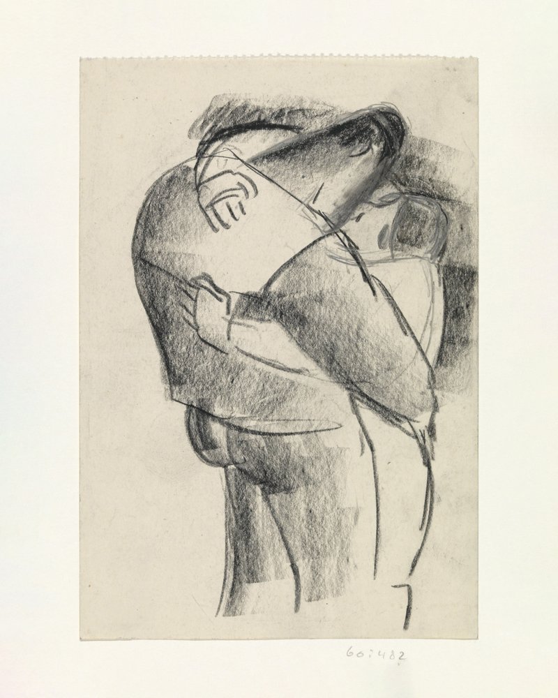 Coppia che si bacia (1891–1941) da Leo Gestel