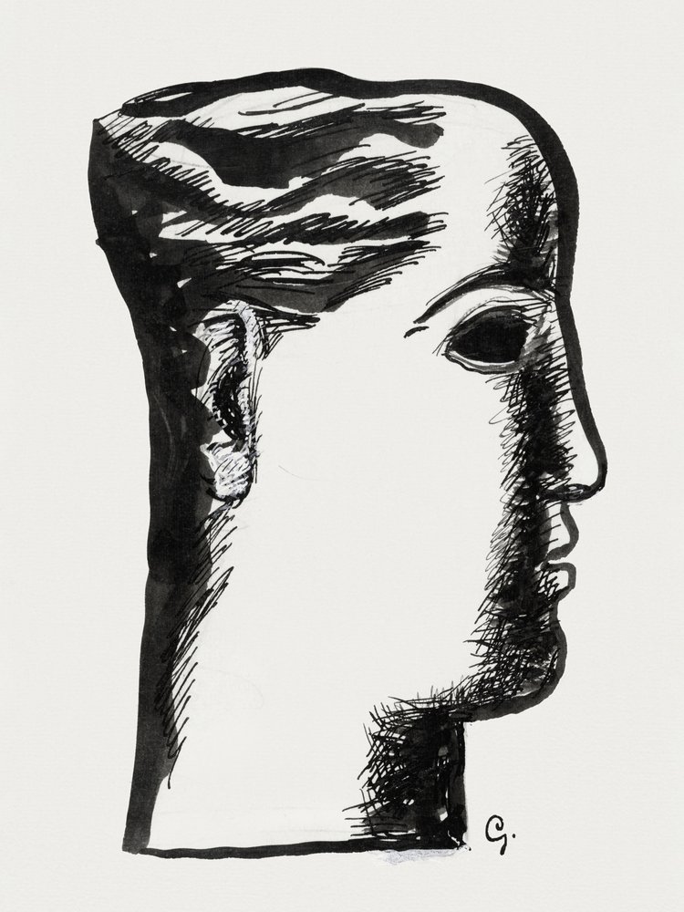 Testa di donna (ca. 1891–1941) da Leo Gestel