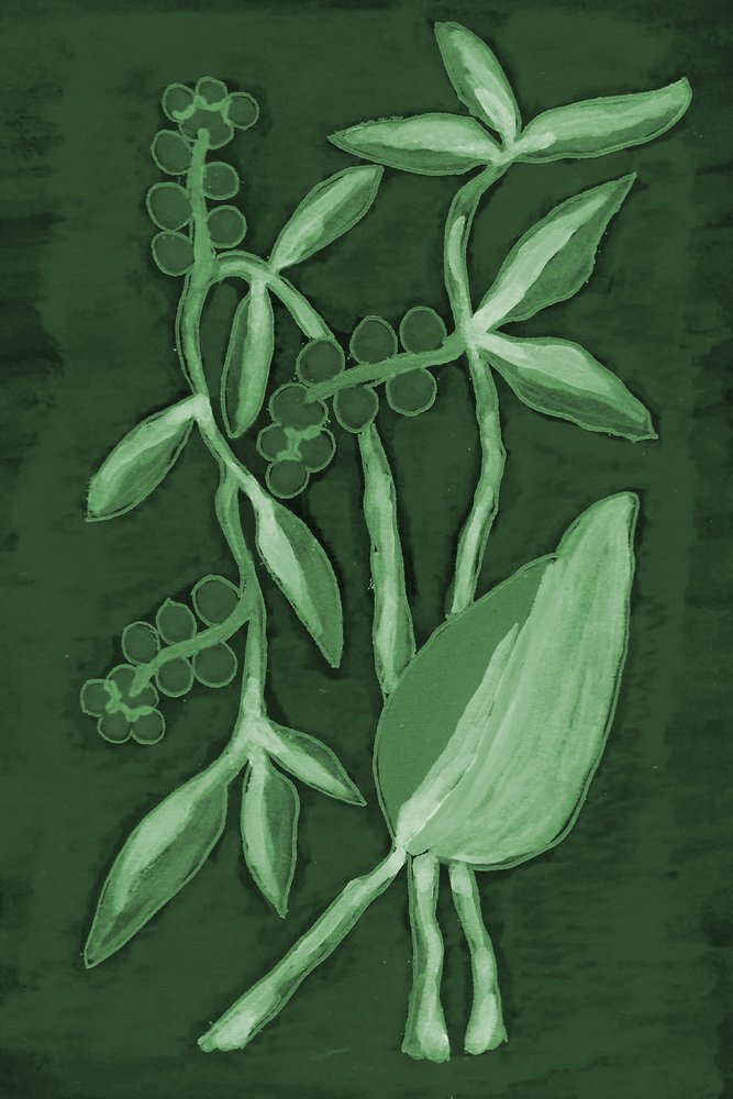 Sfumature botaniche di verde da Lori Ann Folz