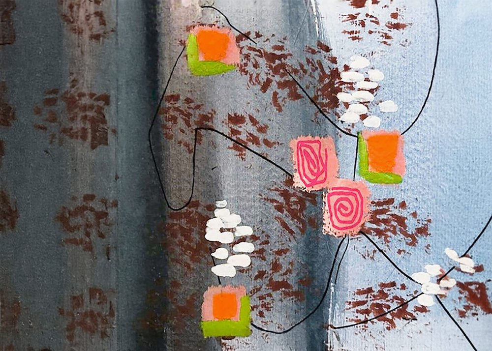 Forme organiche colorate da Lori Ann Folz