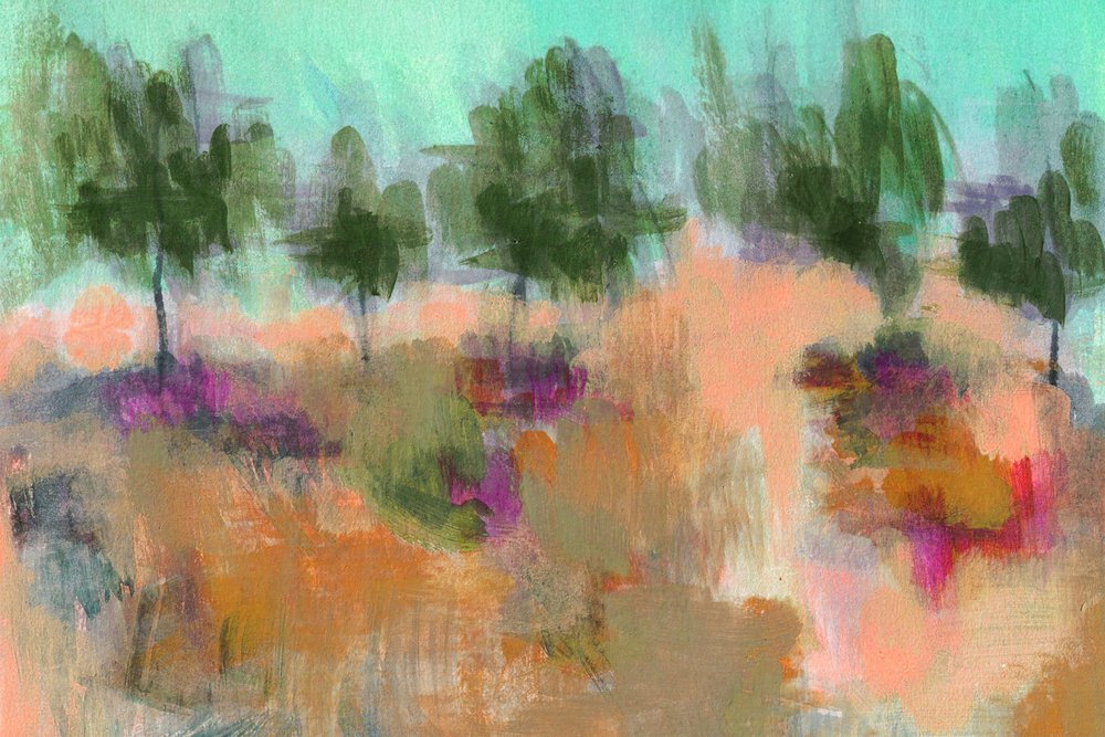 Paesaggio astratto e sognante da Lori Ann Folz