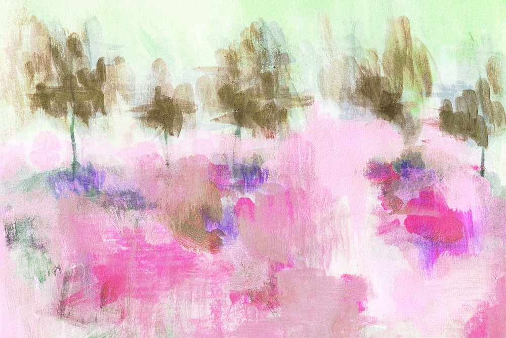 Un campo rosa da sogno da Lori Ann Folz