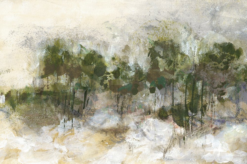 Astratto di bosco nebbioso da Lori Ann Folz