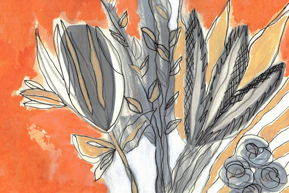 Studio botanico moderno da Lori Ann Folz
