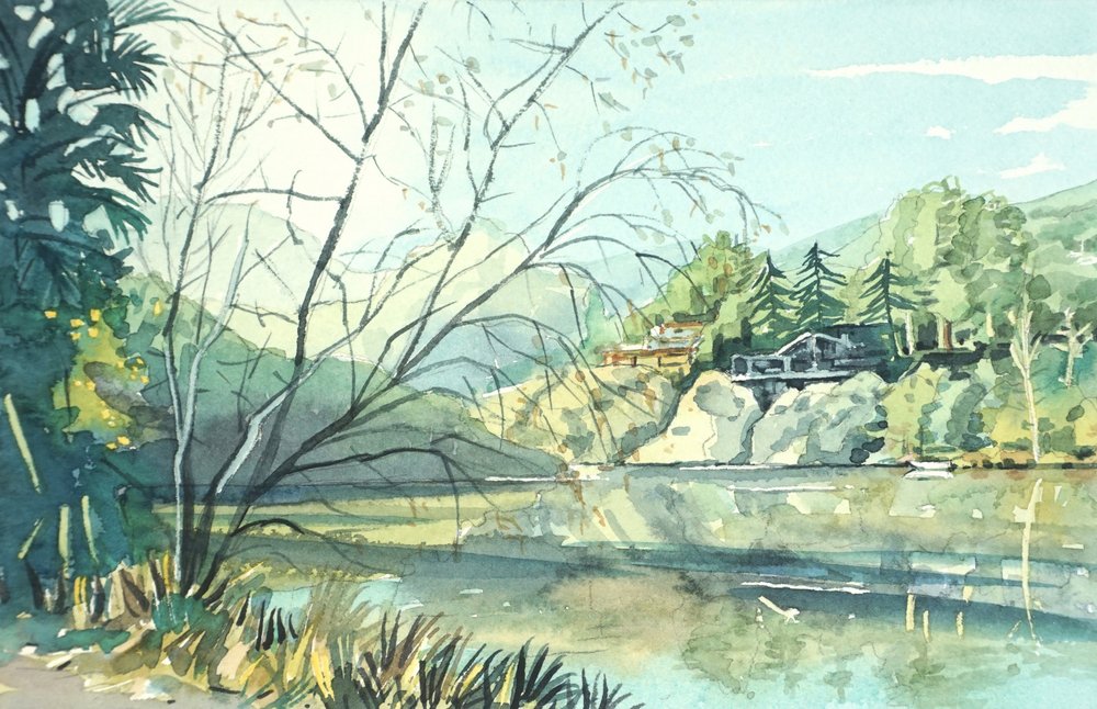 Sereni riflessi sul lago da Luisa Millicent