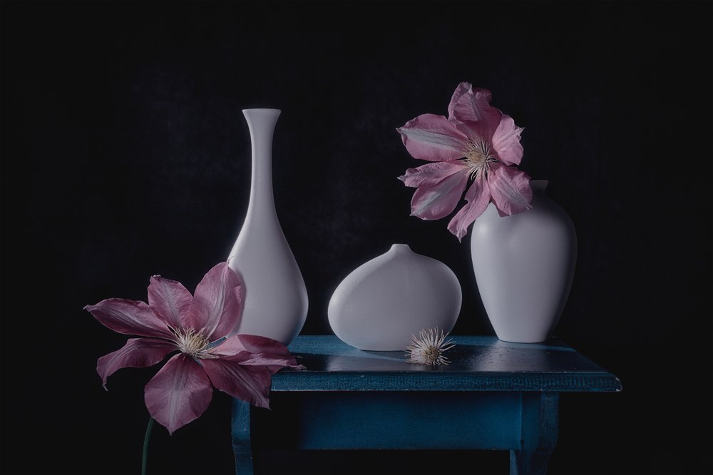 Elegante natura morta floreale da Lydia Jacobs