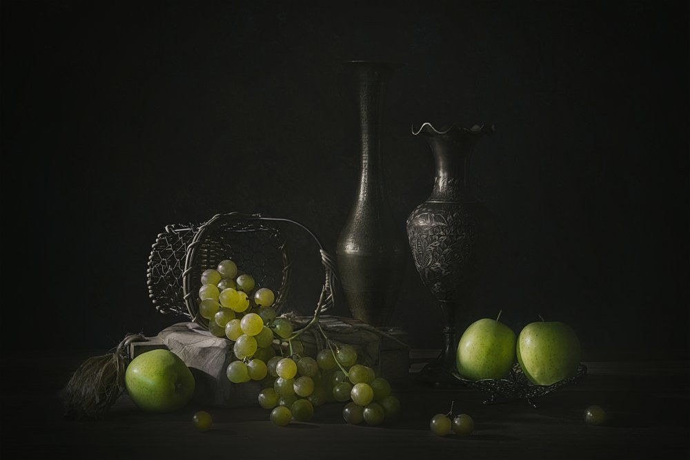Uva e mele dall