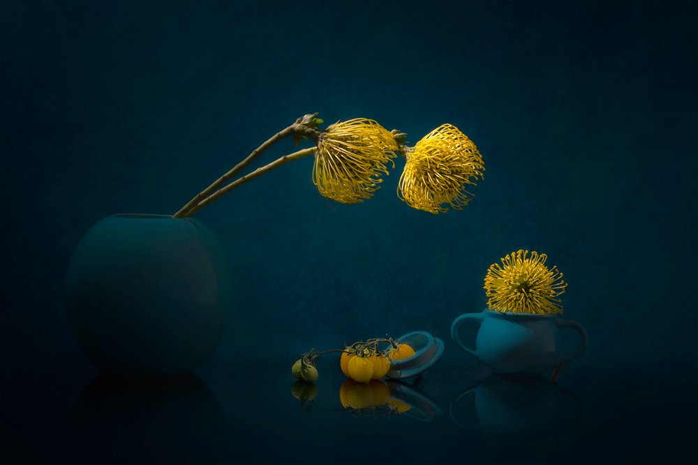 Fiori gialli malinconici da Lydia Jacobs