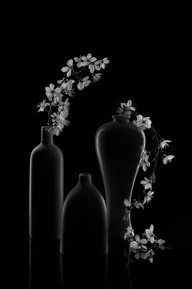 Composizione floreale serena da Lydia Jacobs