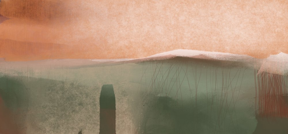Paesaggio astratto e sereno da MANSI SAXENA