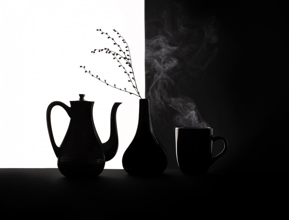 Natura morta con caffè nero e bianco da Margareth Perfoncio