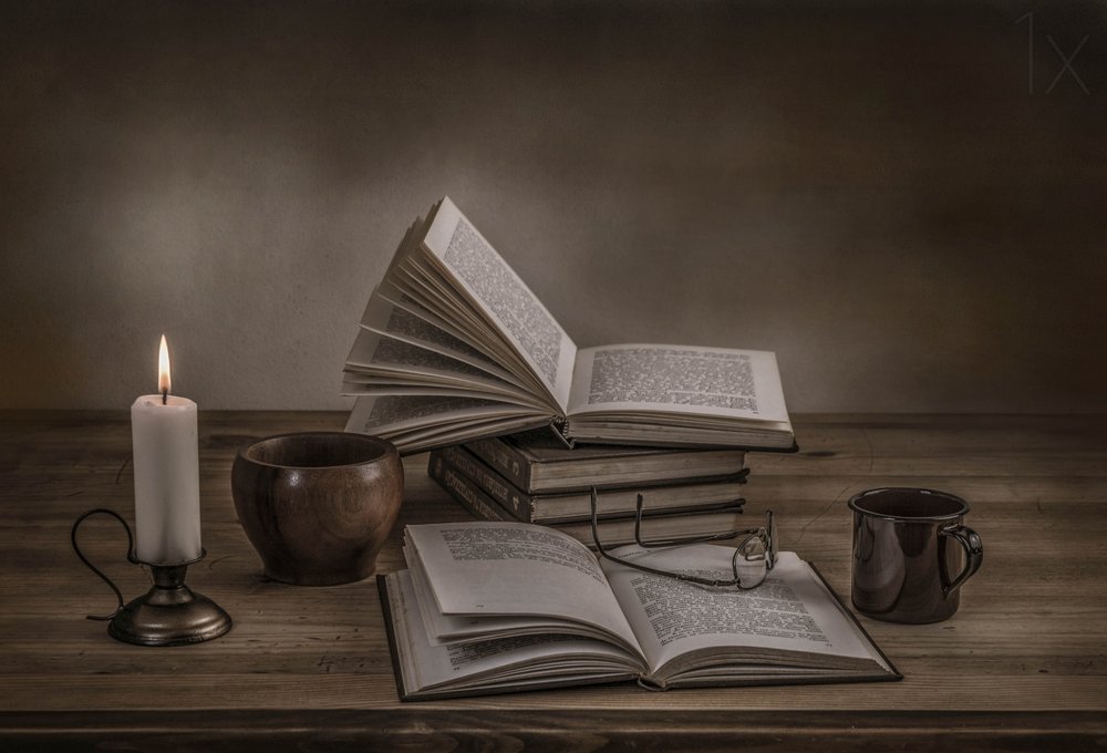 Libri a lume di candela da Margareth Perfoncio