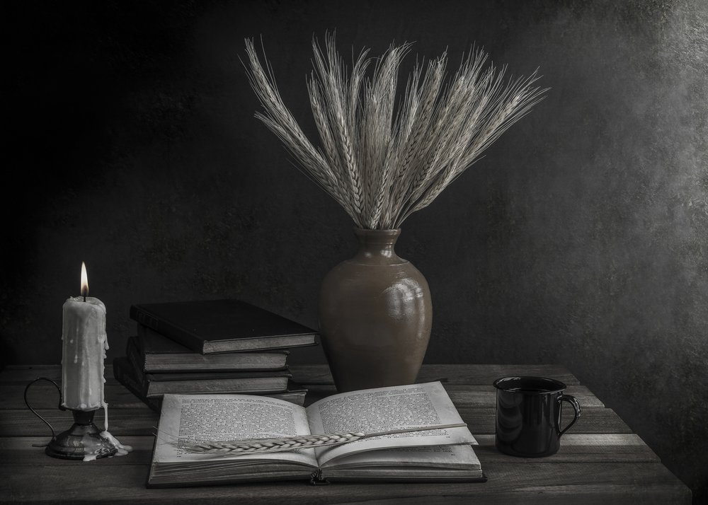 Una tranquilla lettura a lume di candela da Margareth Perfoncio