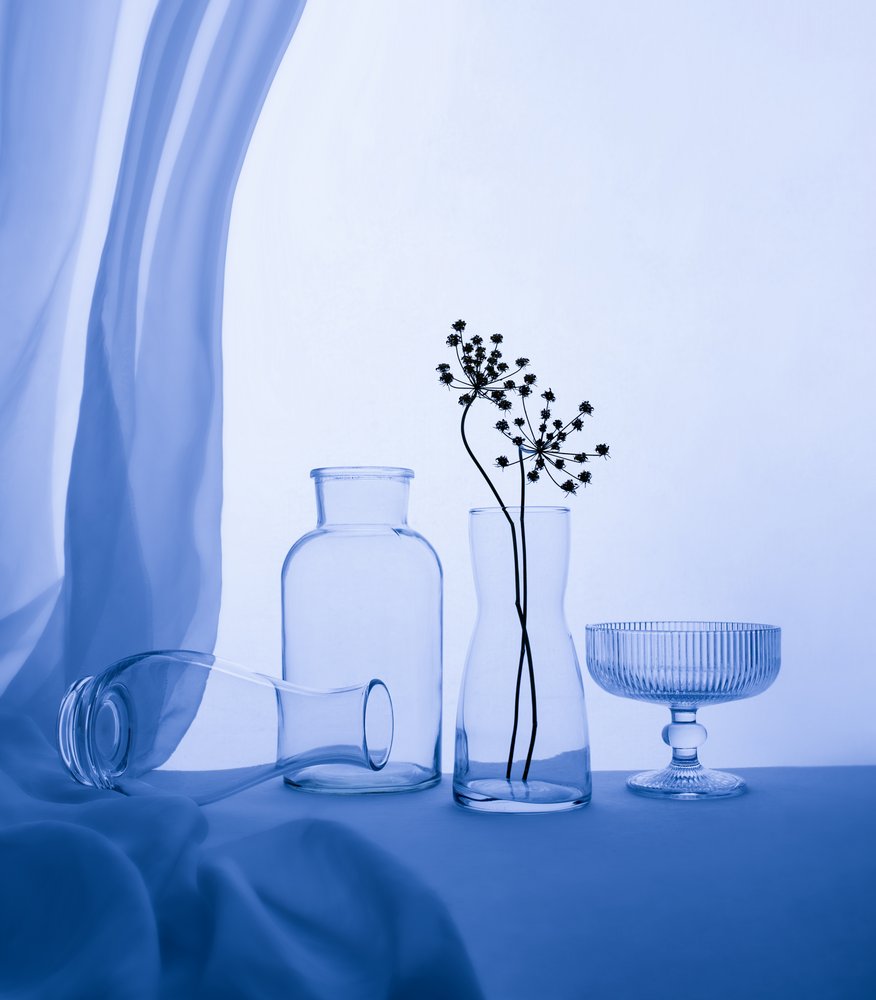 Natura morta in blu sereno da Margareth Perfoncio