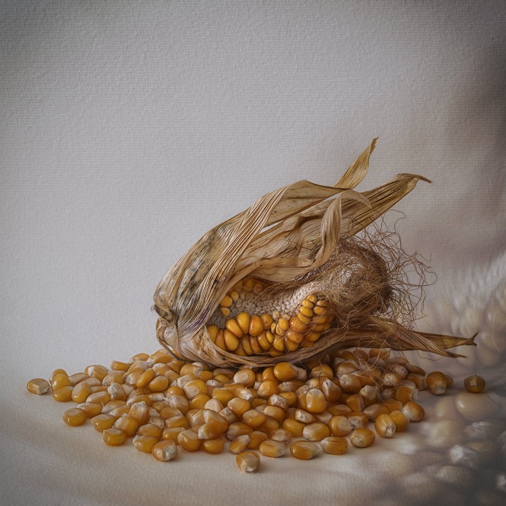 Raccolta del mais dorato da Marie-anne Stas