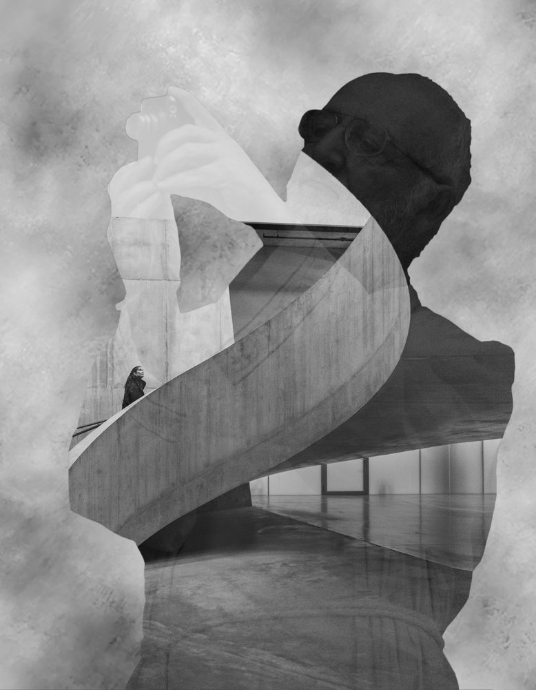 Sguardo su una spirale di cemento da Martin Agius