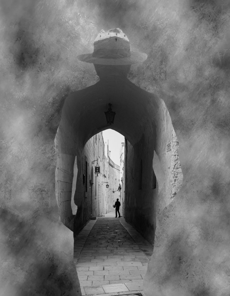 Misterioso sentiero di un uomo da Martin Agius