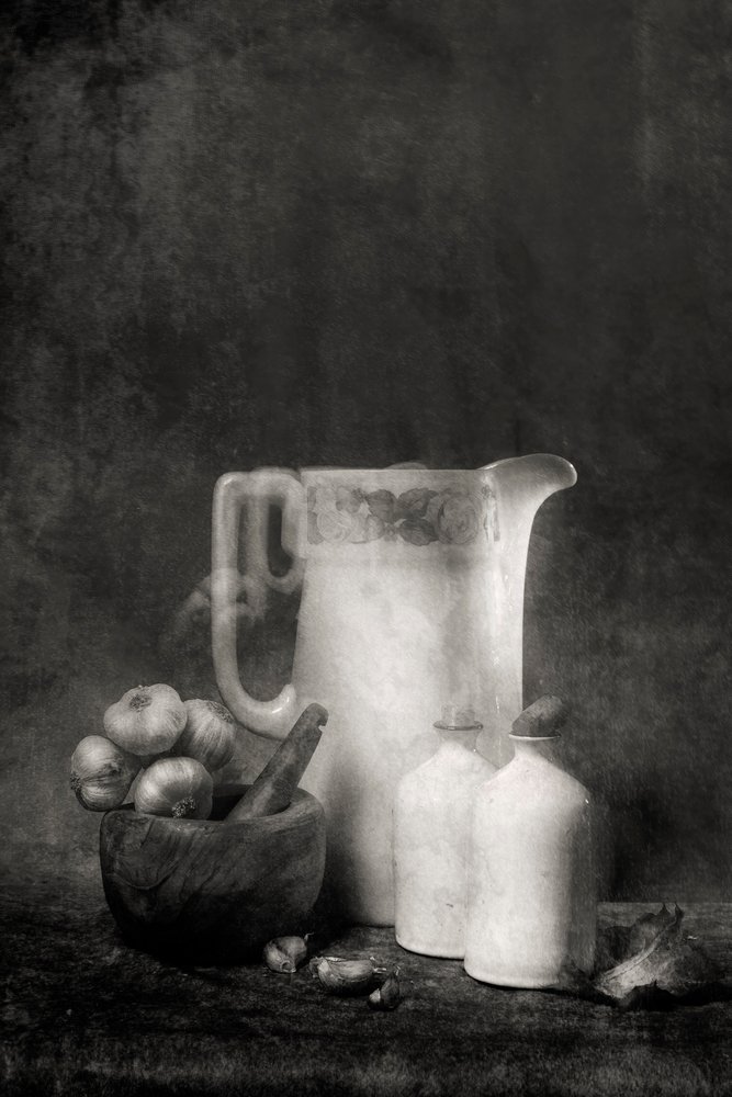 Natura morta rustica da cucina da Martine Benezech