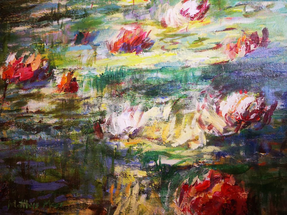 Ninfee dai colori vivaci da Matthys Moss