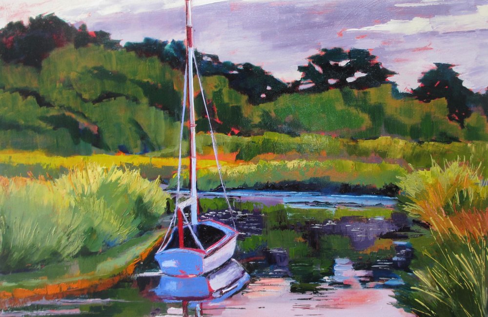 Barca a vela "Tranquil Marsh" da Maxine Shore