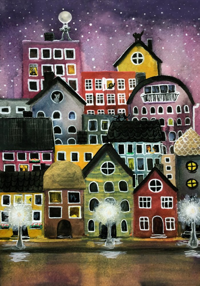 Una notte stravagante in città da Monica Lindblom