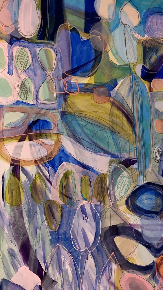 Forme astratte fluide da Monika Riethmueller
