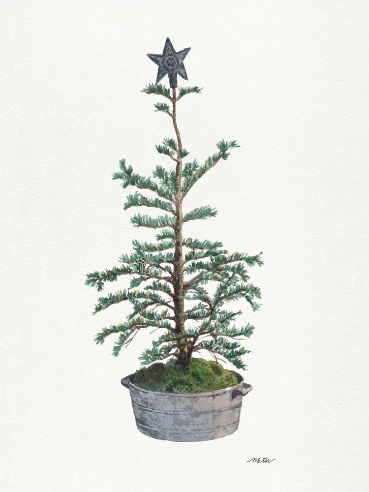 Albero di Natale rustico da NKTN