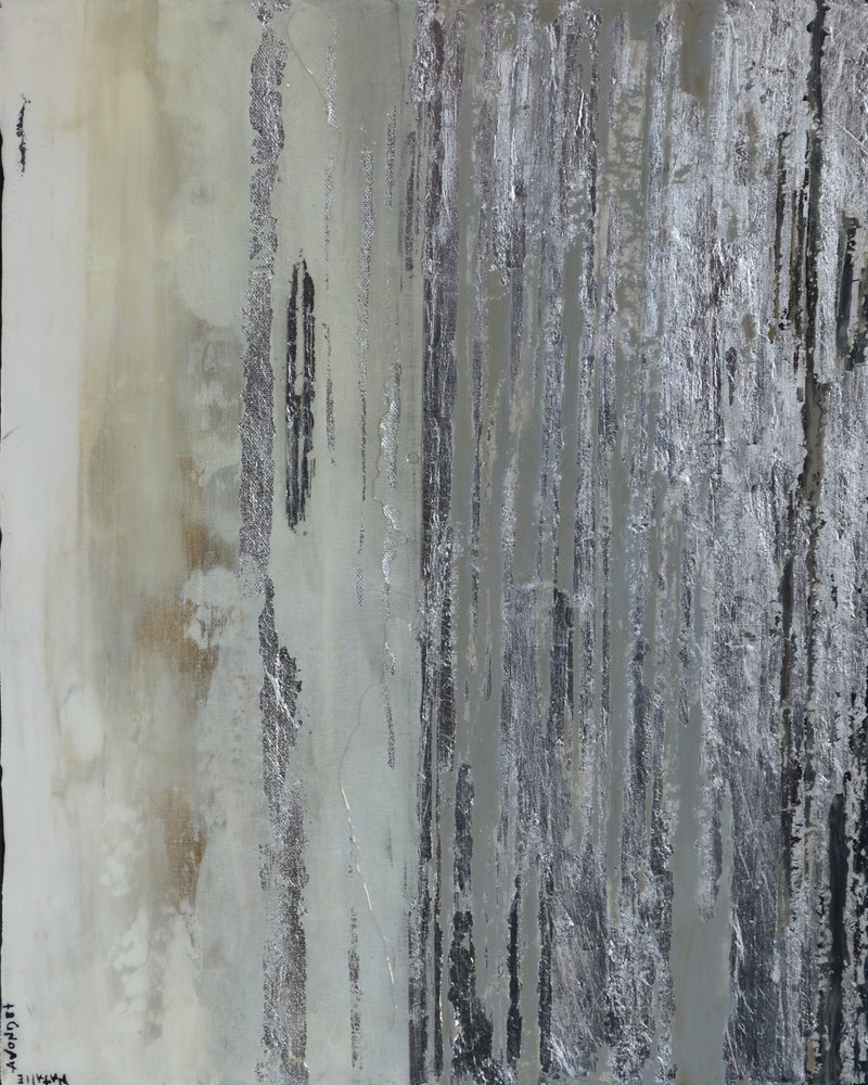 Astratto metallico moderno da Natalie Avondet