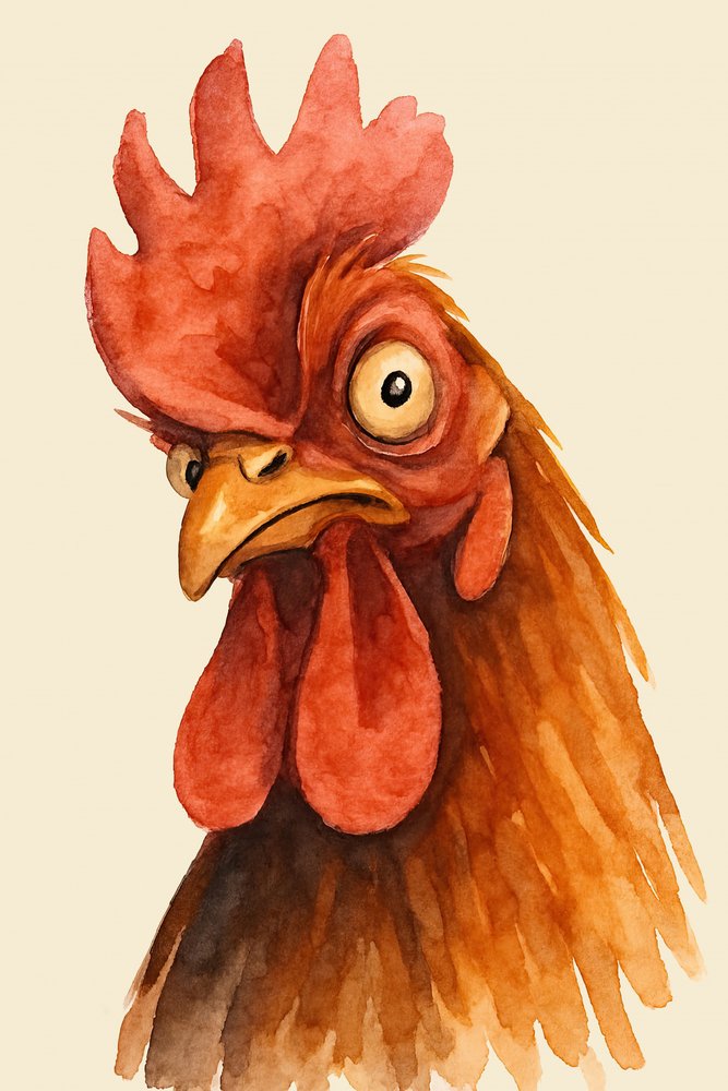 Il Gallo ansioso da Natalie Bruns