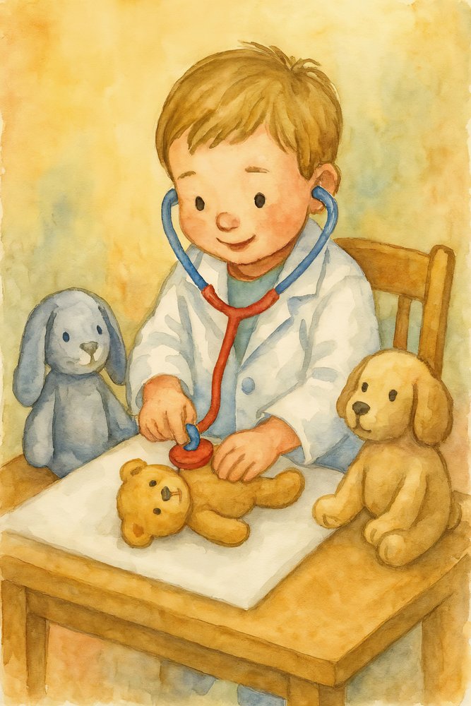 La visita dal piccolo dottore da Natalie Bruns