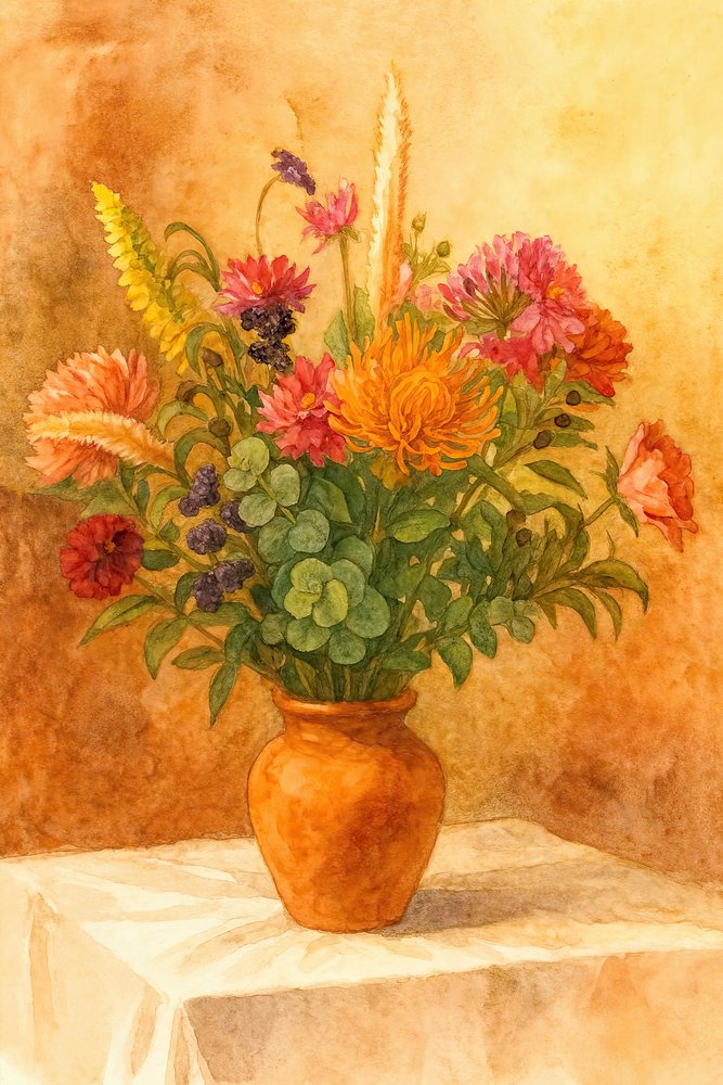 Mazzo autunnale in stile rustico da Natalie Bruns