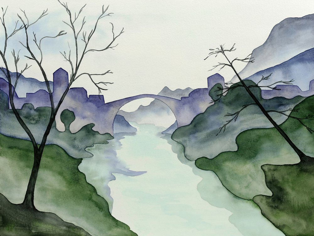 La tranquilla valle del fiume da Natalie Bruns