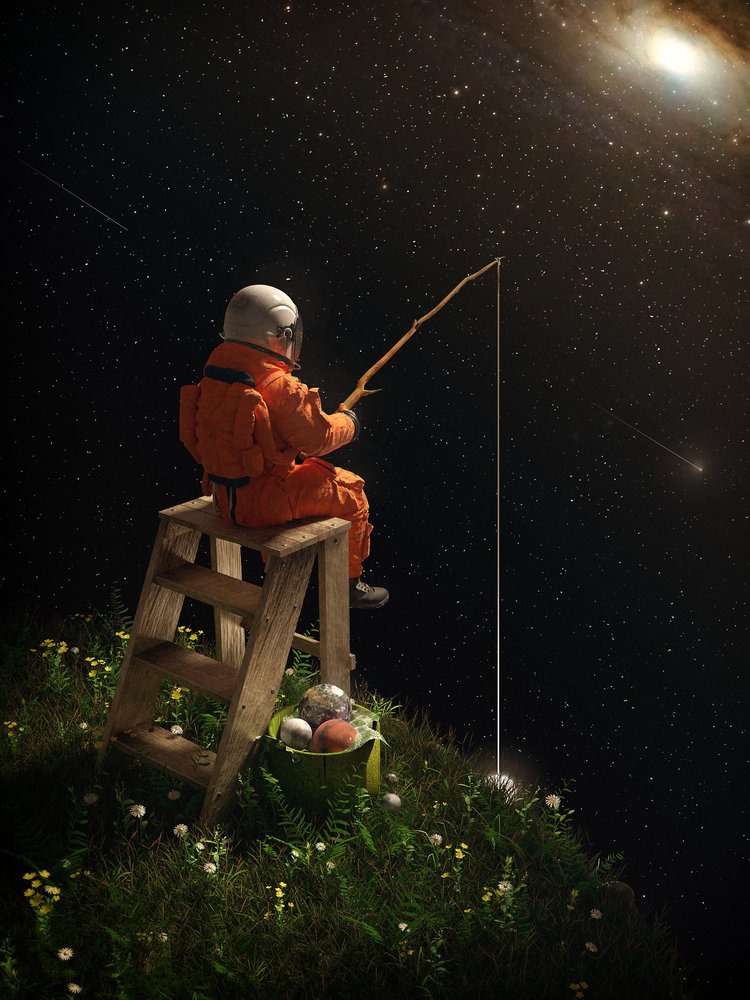 Il sogno della pesca cosmica da Nicebleed