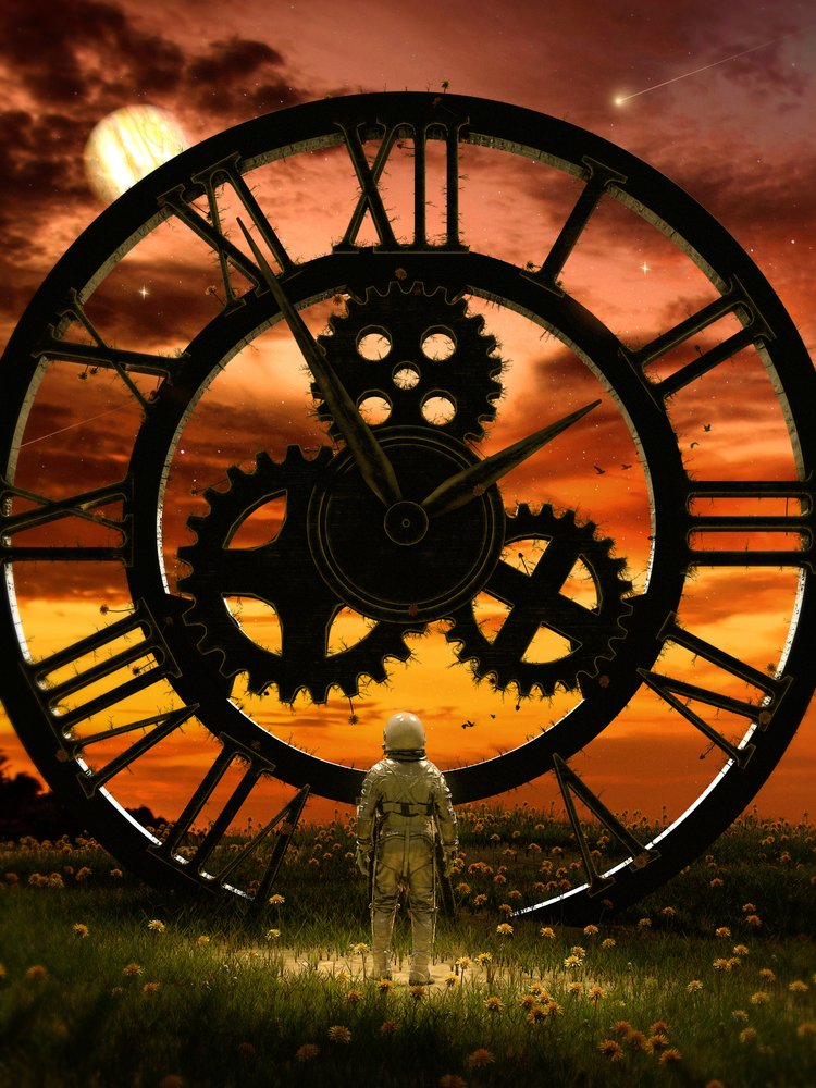 Il tramonto del viaggiatore nel tempo da Nicebleed