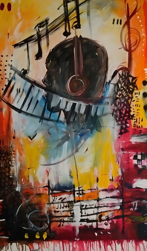 Musica vivace - Astratto da Nico Phooko